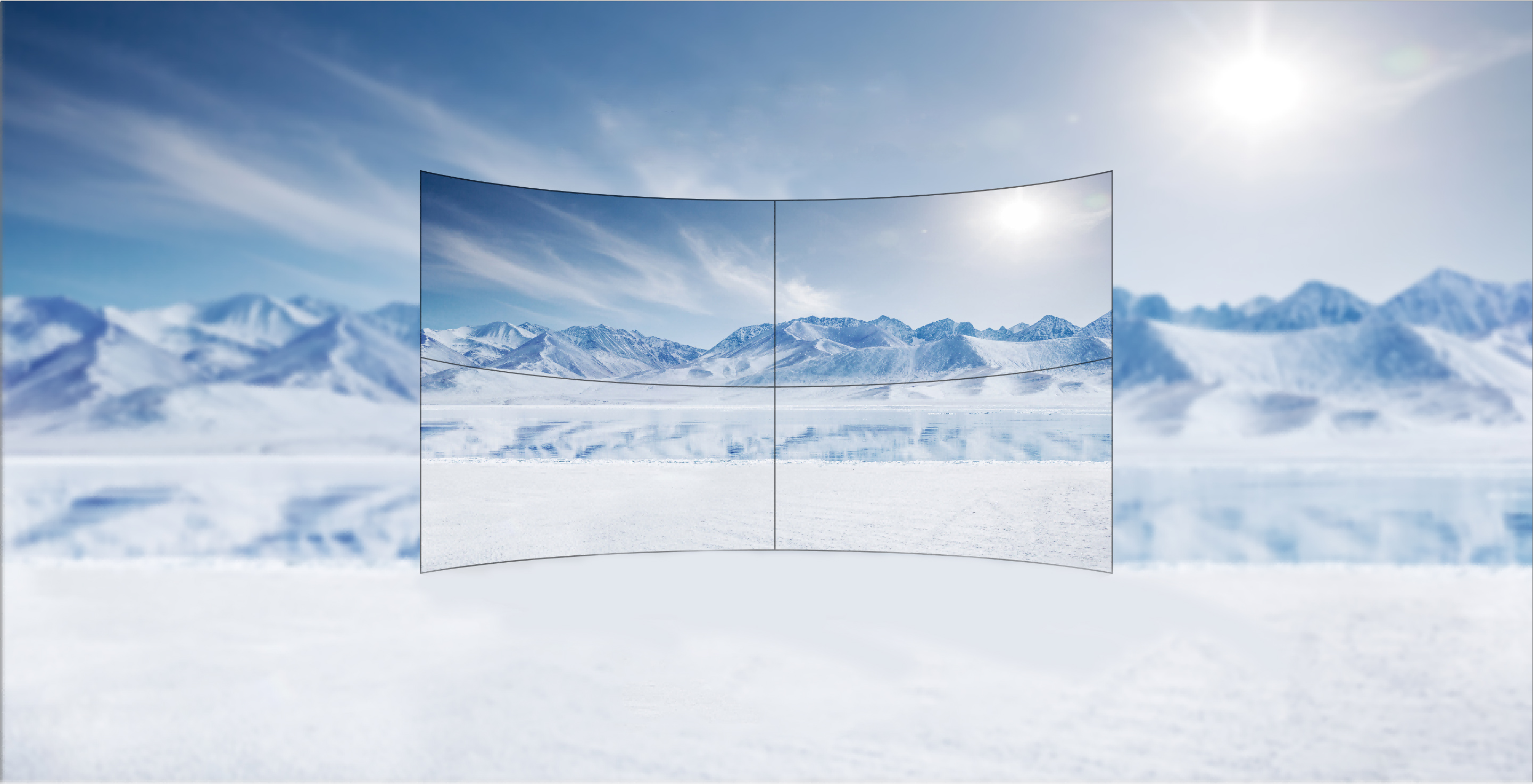 SUPER NARROW BEZEL LCD VIDEO WALL H55PJTF-HB